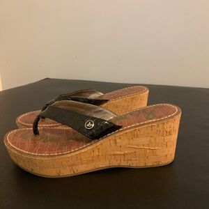 Sam Edelman wedge Sandal / flip flop size 8